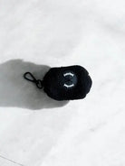 TEDDY FLEECE BAG HOLDER IN BLACK - Image #1